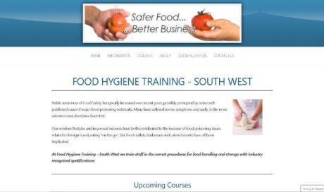 Food Hygeine Training South West