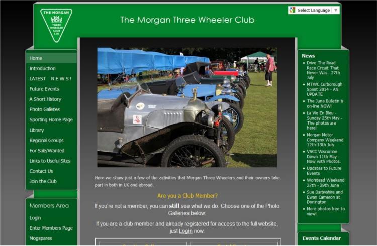 Morgan Three Wheeler Club