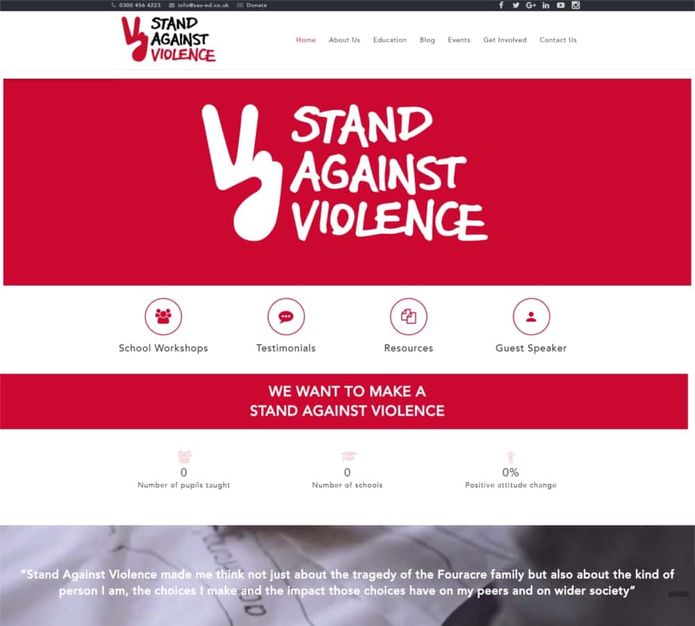 Stand Against Violence